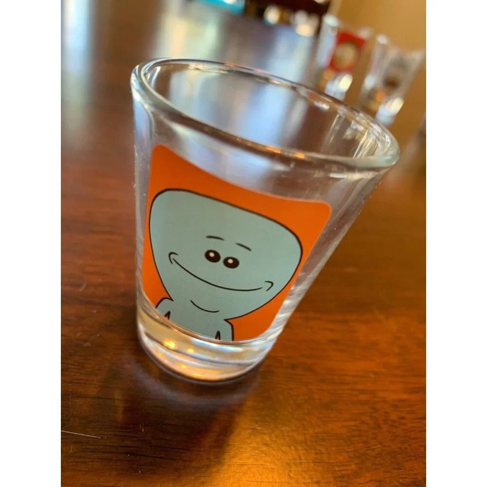 Rick And Morty 1.5oz Glassware‎ Set - 4 Shot Glasses NEW